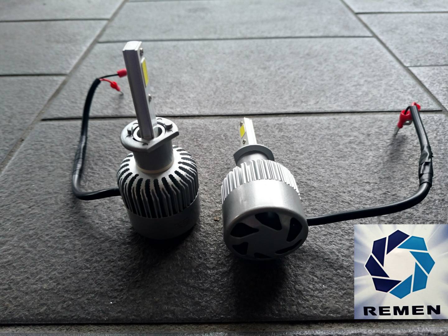 【remen】雷蒙 h1 汽车 led大灯 6000k 36w 风散型 超白光『保固一年